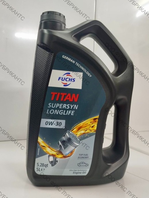 Масло моторное 0W-30 TITAN Supersyn LONGLIFE  5л