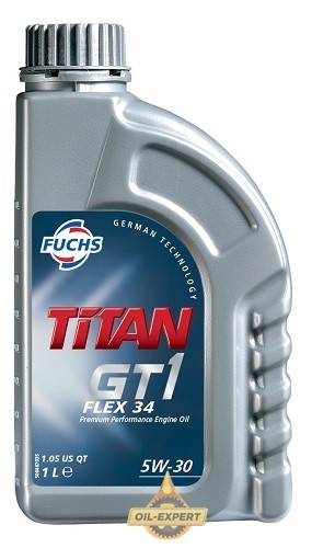 Масло моторное 5W-30 TITAN GT1 FLEX 34 1л