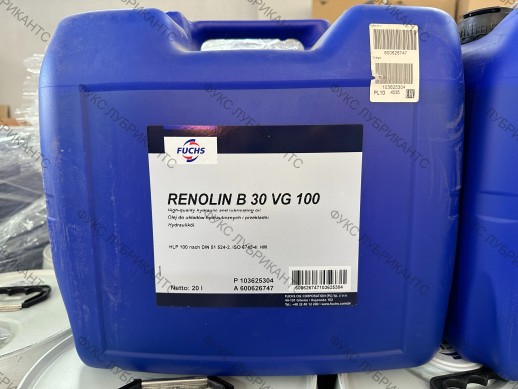 Гидравлическое масло RENOLIN B 30 ISO VG 100 20л