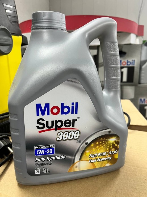 Моторное масло Mobil Super 3000 X1 Formula FE 5W30 4л