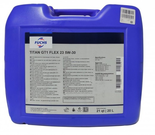 Масло моторное 5W-30 Titan GT1 Flex 23 20л