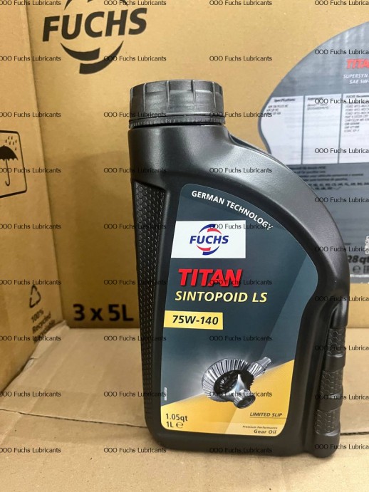 Масло трансмиссионное 75W-140 Titan Sintopoid LS 1л