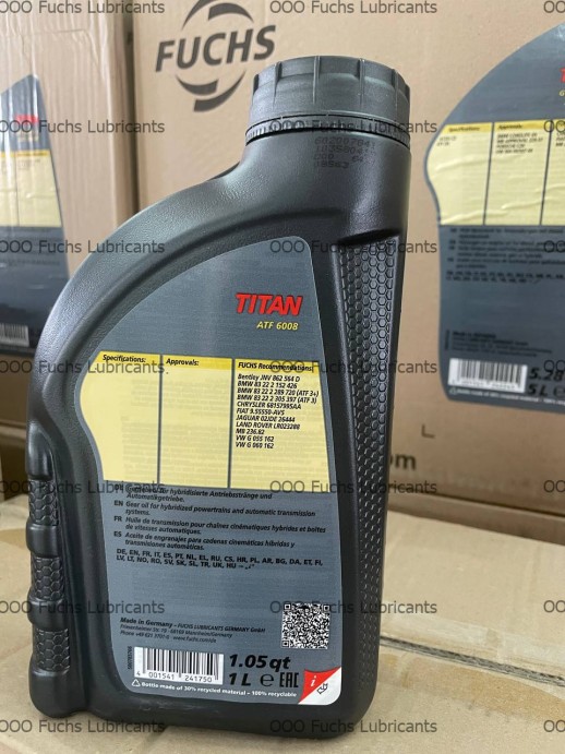 Масло трансмиссионное Titan ATF 6008 1л