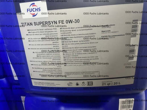 0W30 SUPERSYN FE 20L