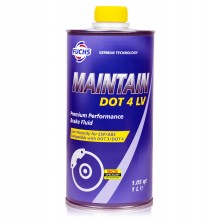 Жидкость тормозная Maintain DOT 4 LV 1л